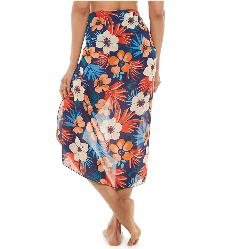 Sheer Sarong Swim Cover-up